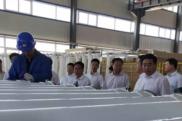 遼寧省朝陽市領導到我公司視察產業園區建設進度 遼寧省朝陽市領導到我公司視察產業園區建設進度